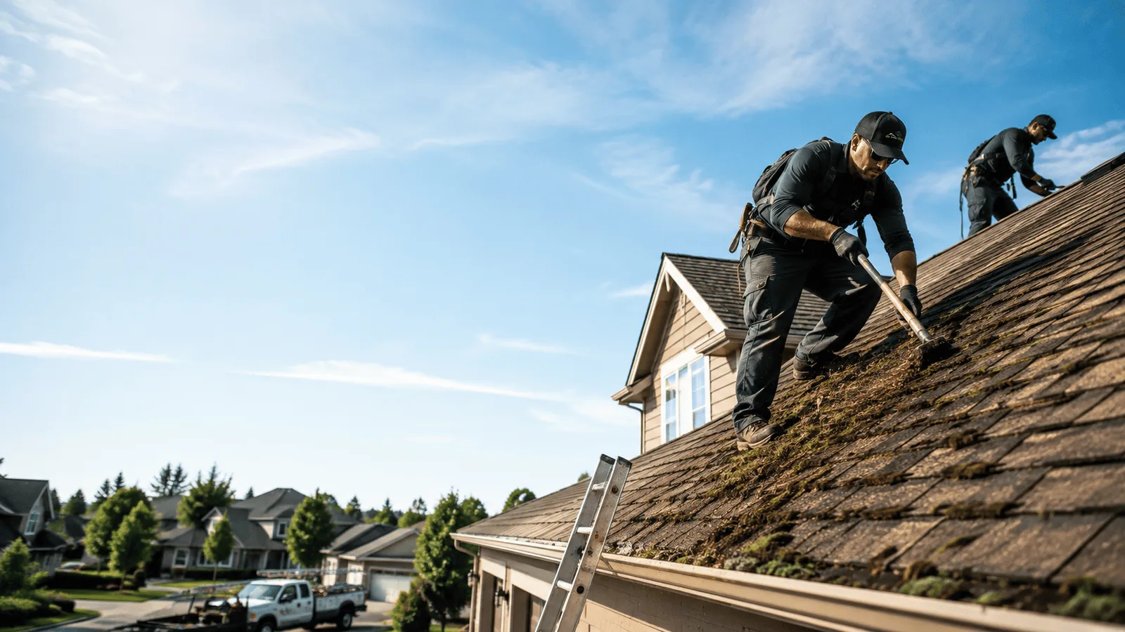 Roof Moss Removal in Chester, OK near me